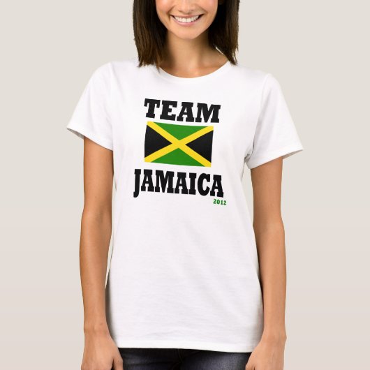 TEAM JAMAICA 2012 T-SHIRT (Voorkant)