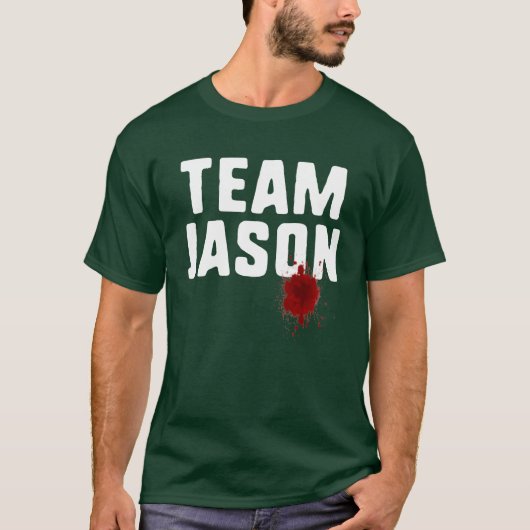 Team Jason grappig T-shirt (Voorkant)