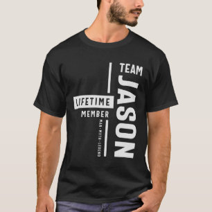 Team Jason Lifetime Lid Grappige Naam Jason T-shirt
