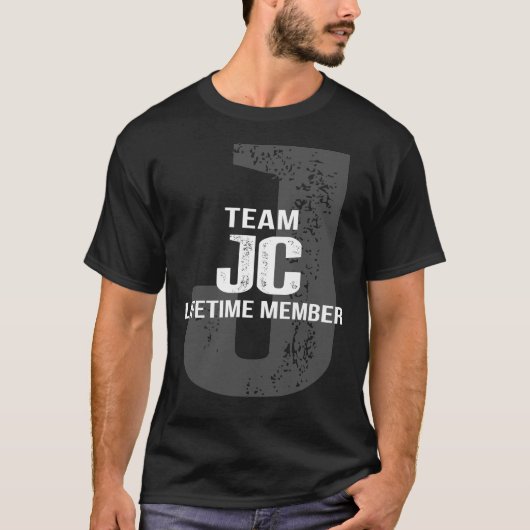 Team JC-lifetime lid T-shirt (Voorkant)