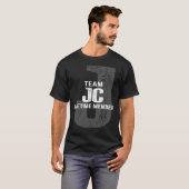 Team JC-lifetime lid T-shirt (Voorkant volledig)
