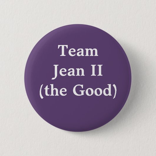 Team Jean II (de Goede) Ronde Button 5,7 Cm (Voorkant)