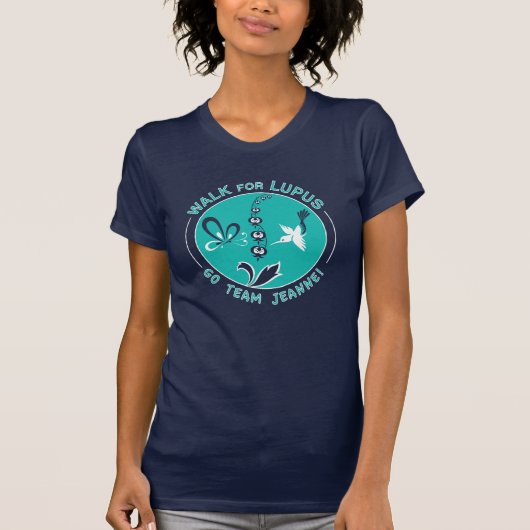 "Team Jeanne" Lupus Walk T-shirt (Voorkant)