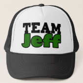 Team Jeff Trucker Pet (Voorkant)