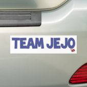 Team JeJo Bumpersticker (Op auto)