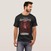 Team JENNETTE - Een Eindeloze LEGENDE T-shirt (Voorkant volledig)