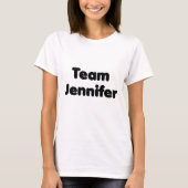 Team Jennifer T-shirt (Voorkant)