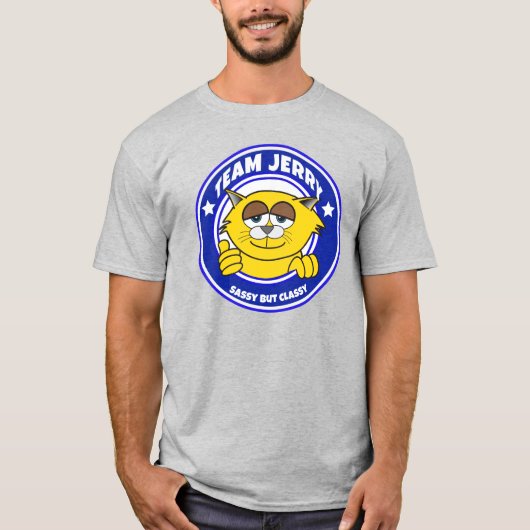 Team Jerry -Sassy Maar Klasse T-shirt (Voorkant)