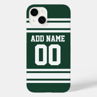 Team Jersey met de Naam en het Aantal van de Douan Case-Mate iPhone Case