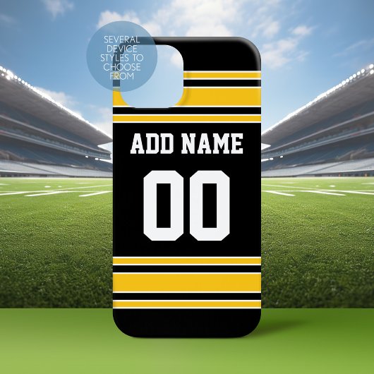 Team Jersey met de Naam en het Aantal van de Douan Case-Mate iPhone Case