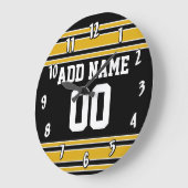 Team Jersey met de Naam en het Aantal van de Douan Grote Klok (Hoek)