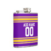 Team Jersey met de Naam en het Aantal van de Douan Heupfles (Rechts)