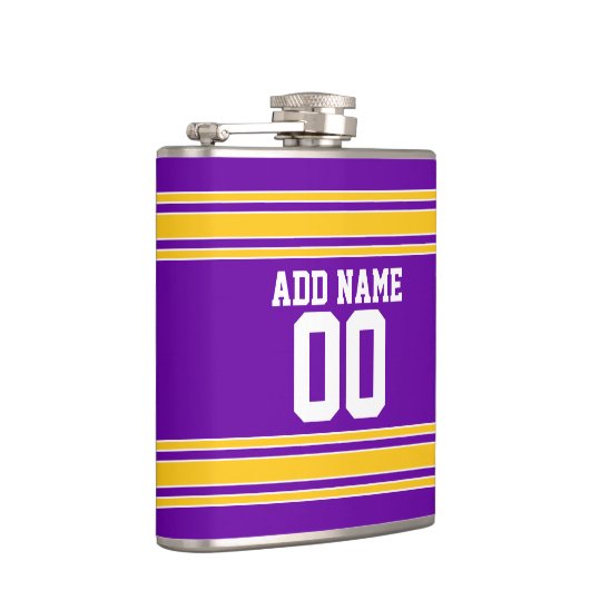 Team Jersey met de Naam en het Aantal van de Douan Heupfles (Rechts)