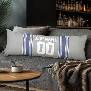 Team Jersey met de Naam en het Aantal van de Douan Lichaamskussen