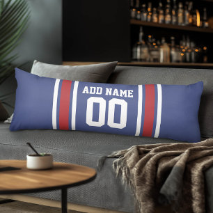 Team Jersey met de Naam en het Aantal van de Douan Lichaamskussen