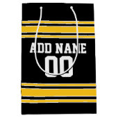 Team Jersey met de Naam en het Aantal van de Douan Medium Cadeauzakje (Voorkant)