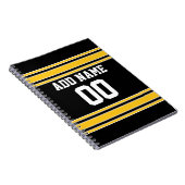 Team Jersey met de Naam en het Aantal van de Douan Notitieboek (Rechterzijde)