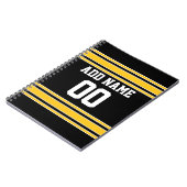 Team Jersey met de Naam en het Aantal van de Douan Notitieboek (Linkerzijde)