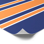 Team Jersey met de Naam en het Aantal van de Douan Poster (Hoek)