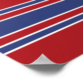 Team Jersey met de Naam en het Aantal van de Douan Poster (Hoek)