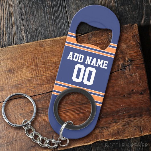 Team Jersey met de Naam en het Aantal van de Douan Sleutelhanger Flessenopener