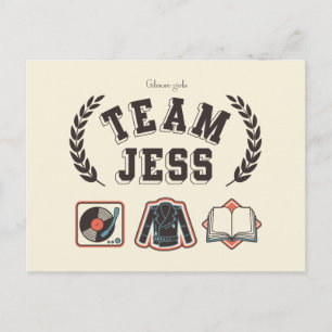 Team Jess Gilmore Girls Design Briefkaart