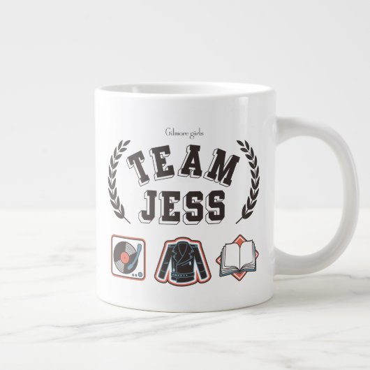 Team Jess Gilmore Girls Design Grote Koffiekop (Rechts)