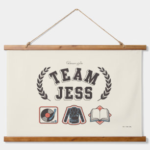 Team Jess Gilmore Girls Design Hangend Wandkleed