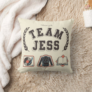 Team Jess Gilmore Girls Design Kussen