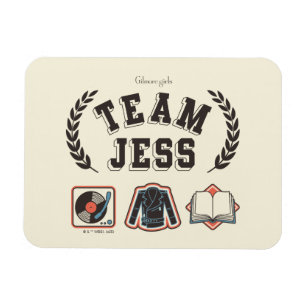 Team Jess Gilmore Girls Design Magneet