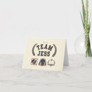 Team Jess Gilmore Girls Design Notitiekaartje