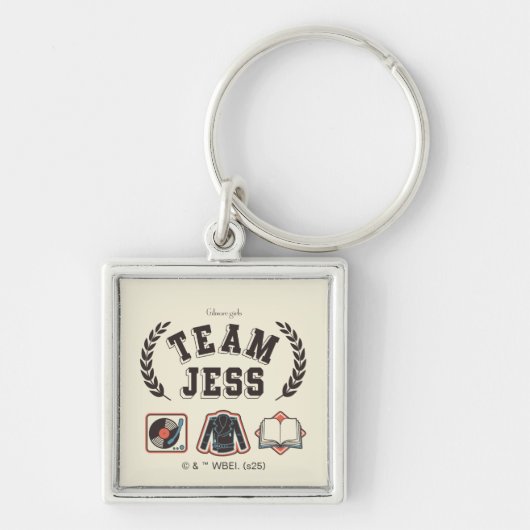 Team Jess Gilmore Girls Design Sleutelhanger (Voorkant)