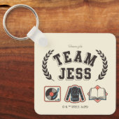 Team Jess Gilmore Girls Design Sleutelhanger (Voorkant)