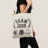 Team Jess Gilmore Girls Design Tote Bag (Dichtbij)
