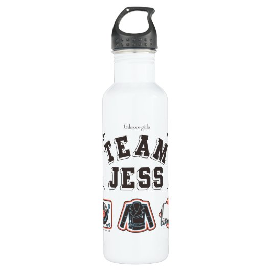 Team Jess Gilmore Girls Design Waterfles (Voorkant)