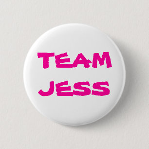 Team Jess Ronde Button 5,7 Cm