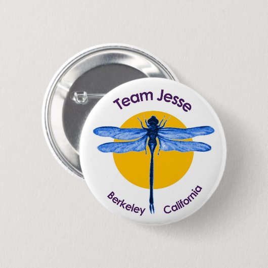 Team Jesse Button 2011 (Voorkant /achterkant)