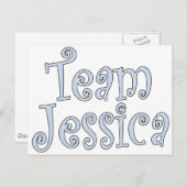 Team Jessica Briefkaart (Voorkant / Achterkant)