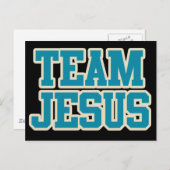 Team Jesus Briefkaart (Voorkant / Achterkant)
