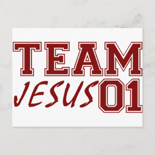 Team Jesus Briefkaart