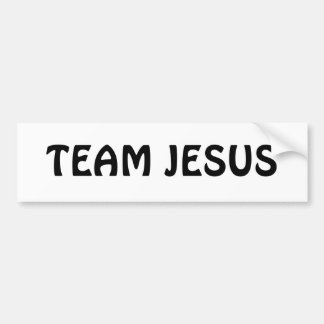 TEAM JESUS BUMPERSTICKER