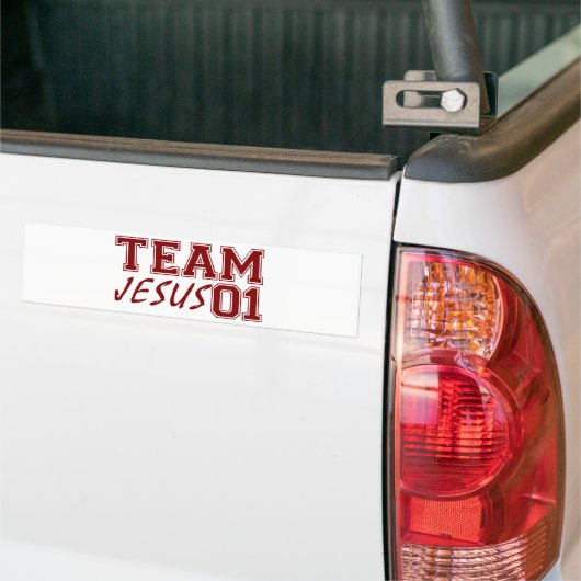 Team Jesus Bumpersticker (Op Truck)