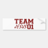Team Jesus Bumpersticker (Voorkant)