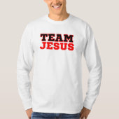 Team Jesus Christelijk Faith T-Shirt (Voorkant)