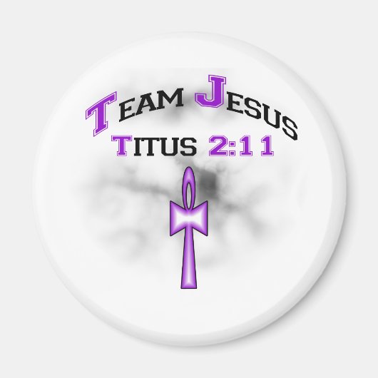 Team Jesus Christelijk Titus 211 Magneet (Voorkant)
