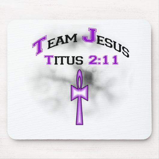 Team Jesus Christelijk Titus 211 Muismat (Voorkant)