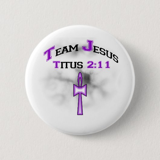 Team Jesus Christelijk Titus 211 Ronde Button 5,7 Cm (Voorkant)