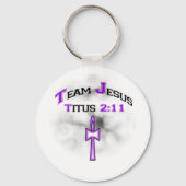 Team Jesus Christelijk Titus 211 Sleutelhanger (Voorkant)