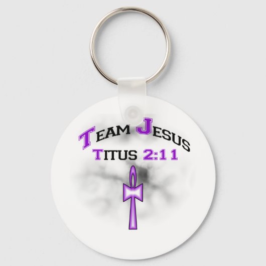 Team Jesus Christelijk Titus 211 Sleutelhanger (Voorkant)