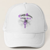 Team Jesus Christelijk Titus 211 Trucker Pet (Voorkant)